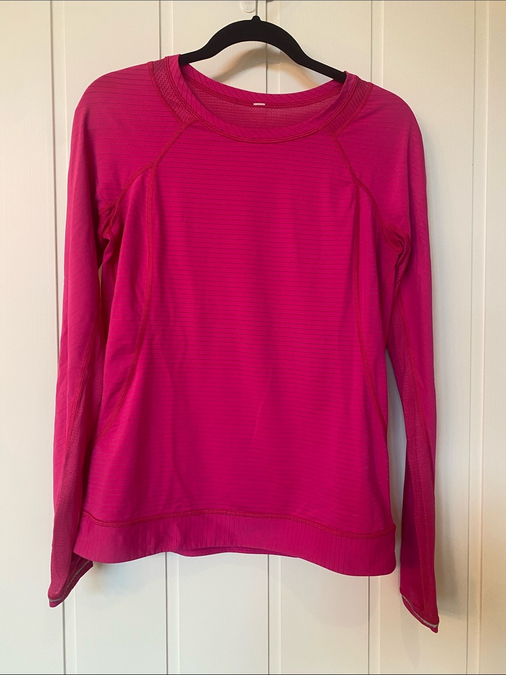 lululemon athletica Long-Sleeve Crew Top - Hot Pink
